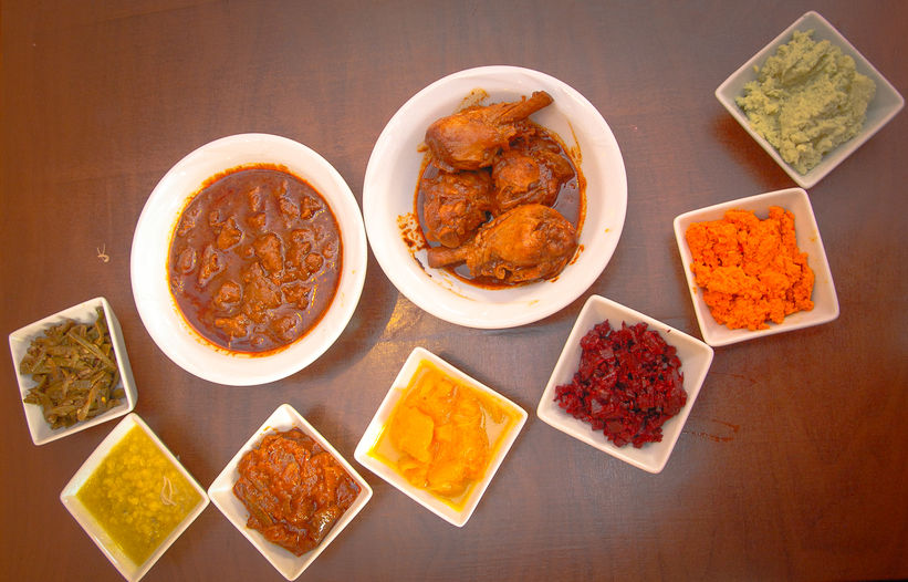 Dosai, Chicken Curry