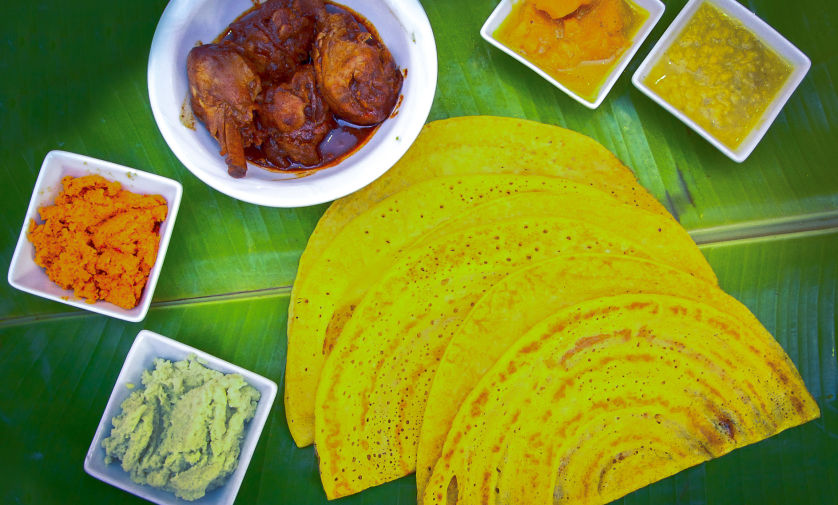 Dosai, Chicken Curry