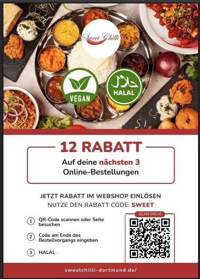 Sweet Chilli Öffnungszeiten